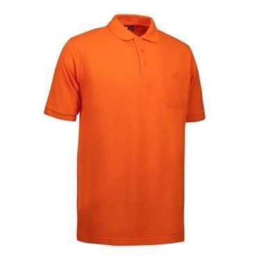 ID Identity - Pro Wear Polo Med Brystlomme - Orange