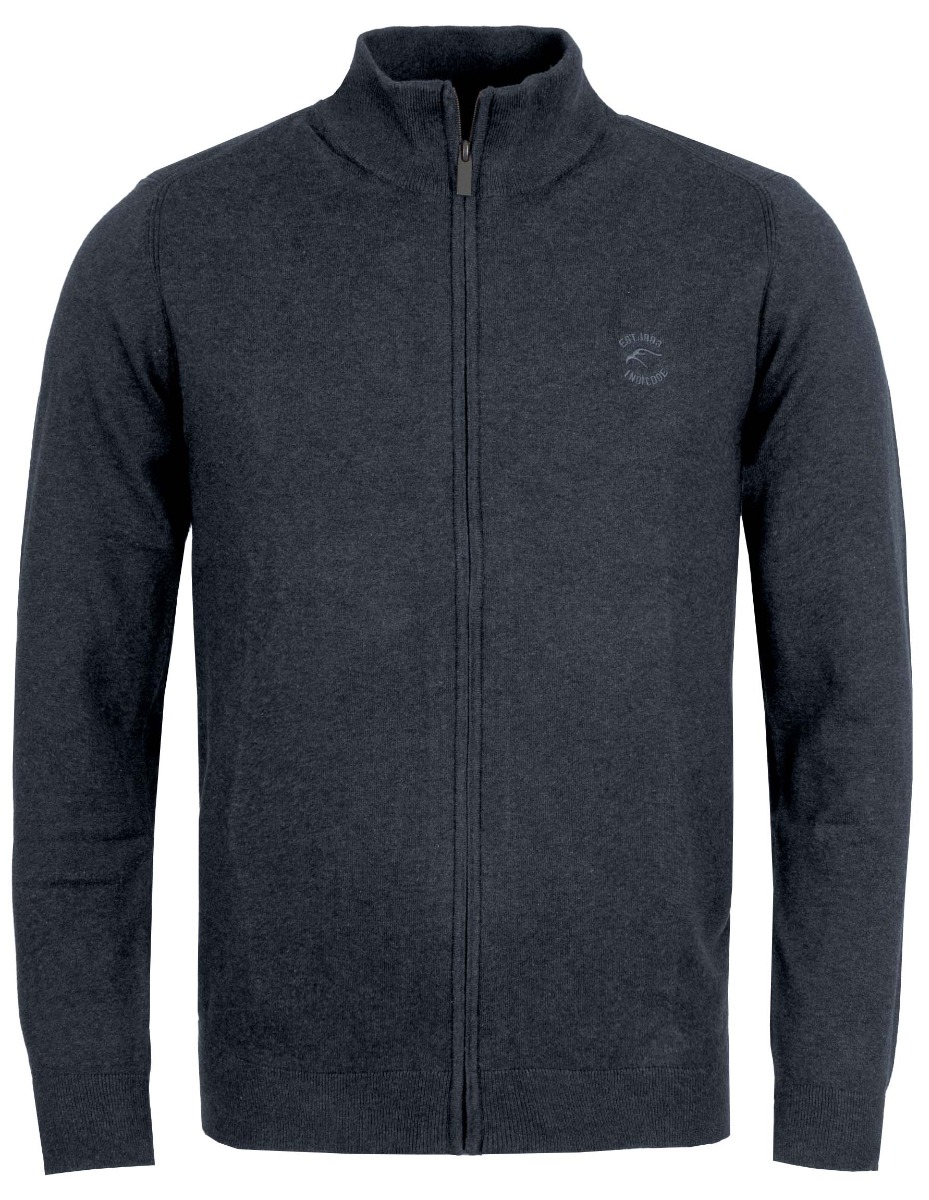 Indicode - Cardigan Intinos - Navy