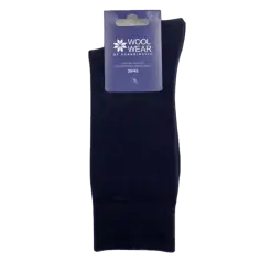 WOOL of Scandinavia ekstra fine merinould tynde uldsokker Navy - WOOLWEAR of Scandinavia