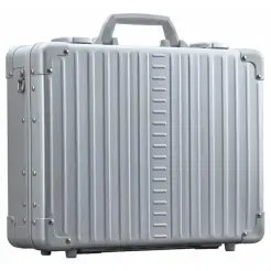 Aleon 15" Aluminum Attaché Case Silver 1519 - Kufferter