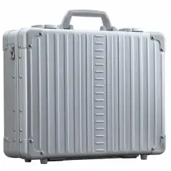 Aleon 17" Aluminum Attaché Case Silver 1719 - Kufferter