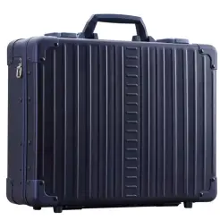 Aleon 17" Aluminum Attaché Case Blue 1719 - Kufferter