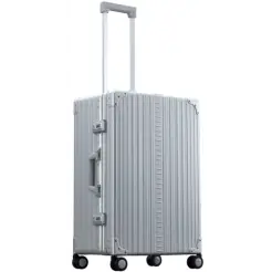 Aleon 26" Check In Traveler With Suiter Silver 2628 - Aleon Travel