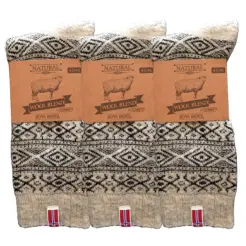 WOOL of Scandinavia 3-pak ragsokker - WOOLWEAR of Scandinavia