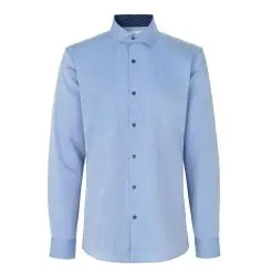 Seven Seas skjorte modern fit S370 light blue - Seven Seas