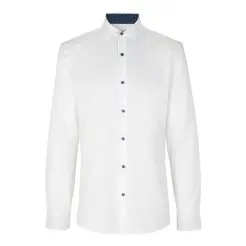 Seven Seas skjorte modern fit S370 white - Seven Seas