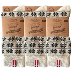WOOL of Scandinavia 3-pak ragsokker - WOOLWEAR of Scandinavia