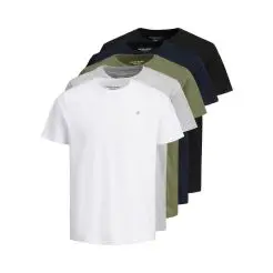 Jack & Jones 5-pack t-shirt - Jack & Jones