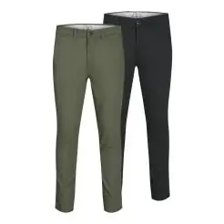 JACK & JONES 2-PACK CHINOS MARCO SLIM - Jack & Jones