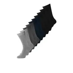 JACK & JONES 10-PACK STRØMPER - OUTLET