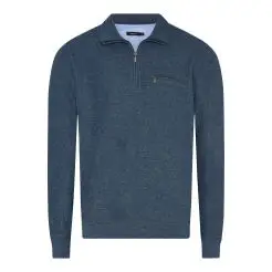 Belika Westland sweatshirt denim melange - Belika sweatshirts