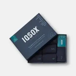 IQ Sox 7-pack Bambus strømper Sapphire blue - Udsalg