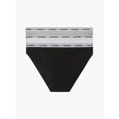 Calvin Klein Women 3-pack bikini QD5207E white/grey/black - Calvin Klein Women