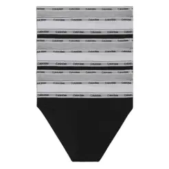 Calvin Klein Women 9-pack bikini QD5207E black/white/grey - Calvin Klein Women