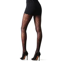 Decoy strømpebukser 25 denier zebra - Decoy WOMEN