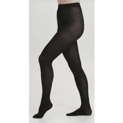 Decoy merino strømpebukser 100 denier sort - Decoy WOMEN