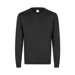 Seven Seas v-hals strik s670 Black - Seven Seas strik