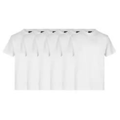 ID t-time 6-pak t-shirt 0510 hvid - T-shirts