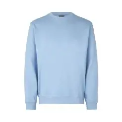 ID pro wear sweatshirt 0380 lys blå - ID sweatshirt