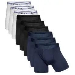 Panos Emporio 9-pak bambus boxer - Undertøj