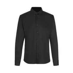 Seven Seas Jersey skjorte modern fit S84 Black - Seven Seas