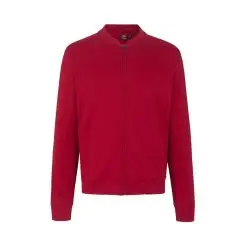 ID pro wear cardigan 0366 rød - ID cardigan