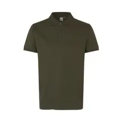 ID stretch polo 0525 oliven - ID polo