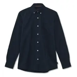 Signal skjorte Stig twill Deep Marine - Signal skjorter