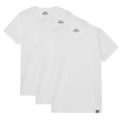 Mads Nørgaard 3-pak v-hals t-shirt Tjalve White - Mads Nørgaard t-shirt