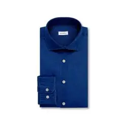 Seidensticker denim slim fit skjorte 645707-18 - Seidensticker