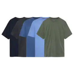 Signal 5-pak t-shirt Eddy organic multi - Udsalg