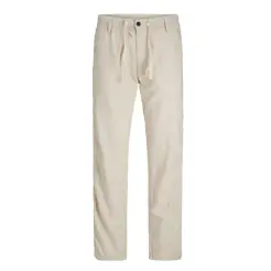 JACK & JONES hør bukser 12274977-Moonbeam - Jack & Jones jeans og busker