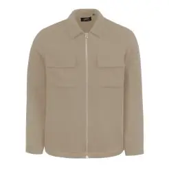 Jeff overshirt Jfchristian J1-115JF-White Pepper - Jeff Skjorter