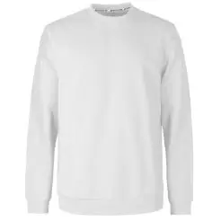 Indicode sweatshirt Infence 50-411-Off White - Indicode Skjorter