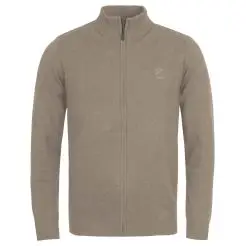 Indicode cardigan Intinos 35-700-Beige - Indicode Strik & Sweat