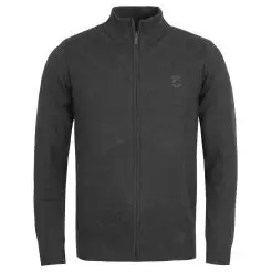Indicode cardigan Intinos 35-700-Charcoal - Indicode Strik & Sweat