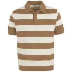 Indicode polo Inbaltise 30-513-Camel - Indicode Polo & T-shirts