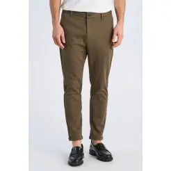 Lindbergh performance pants 30-01007A-True Army - Lindbergh Bukser & Jeans