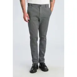 Lindbergh performance pants 30-01007B-Grey - Lindbergh Bukser & Jeans