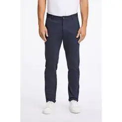Lindbergh performance pants 30-01007B-Navy - Lindbergh Bukser & Jeans