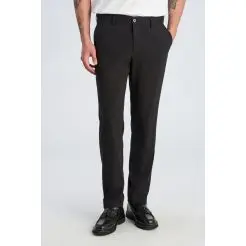 Lindbergh habit bukser 30-01040-Jet Black - Lindbergh Bukser & Jeans