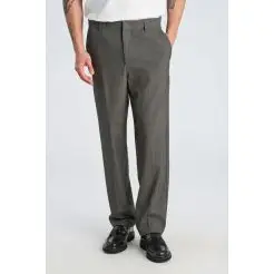 Lindbergh klassiske bukser 30-01111-Grey Mix - Lindbergh Bukser & Jeans