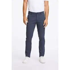 Lindbergh superflex chino 30-005044-DK Blue - Lindbergh Bukser & Jeans