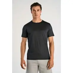Lindbergh fast dry t-shirt 30-400144A-Black - Lindbergh T-shirts & Polo