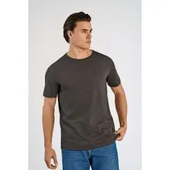 Lindbergh t-shirt 30-48044-Deep Black Mix - Lindbergh T-shirts & Polo