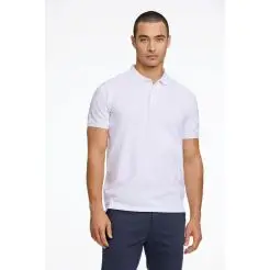 Lindbergh polo 30-404016-White - Lindbergh T-shirts & Polo