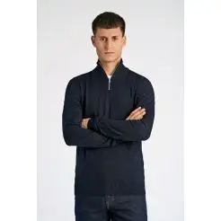 Lindbergh half zip strik 30-800173-Navy - Lindbergh Strik