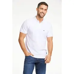 Lindbergh polo 30-404016-White - Lindbergh T-shirts & Polo