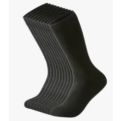 Lindbergh 10-pack bambus strømper 30-91202-Black - Lindbergh Undertøj