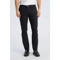 Lindbergh superflex chino 30-044009-Black - Lindbergh Bukser & Jeans